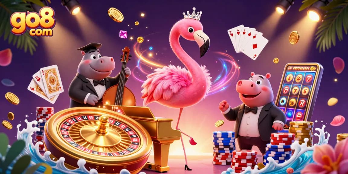 Experience winning moments at go8 com with vibrant 3D casino atmosphere and dynamic elements.