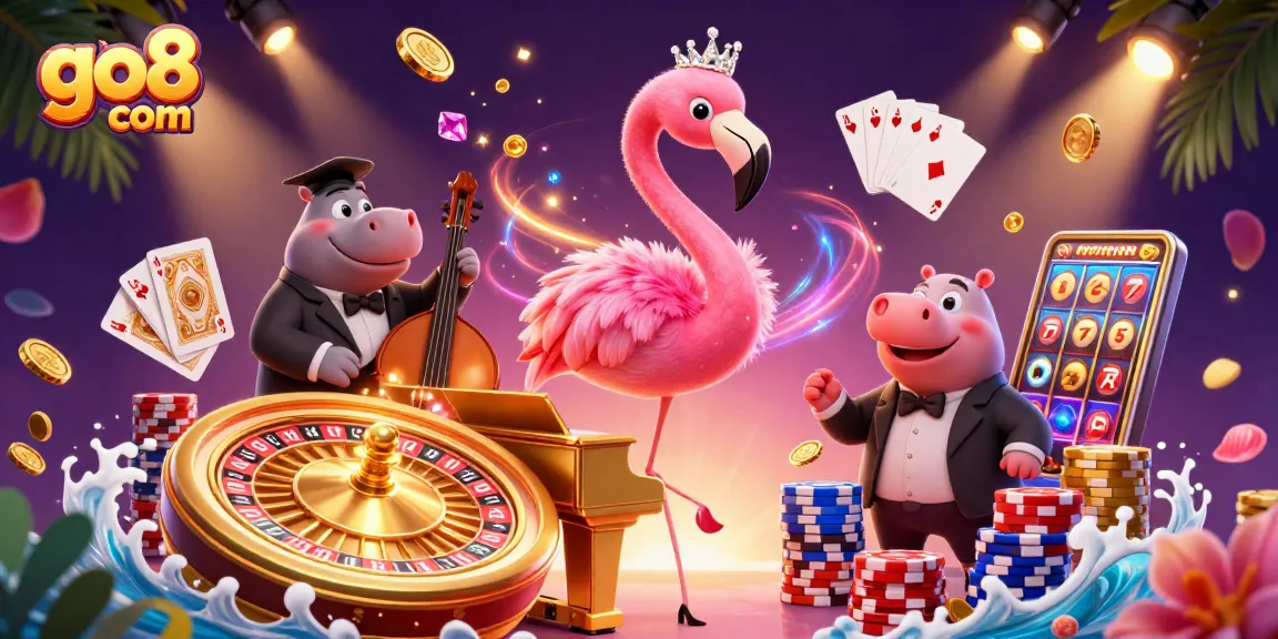 Experience winning moments at go8 com with vibrant 3D casino atmosphere and dynamic elements.