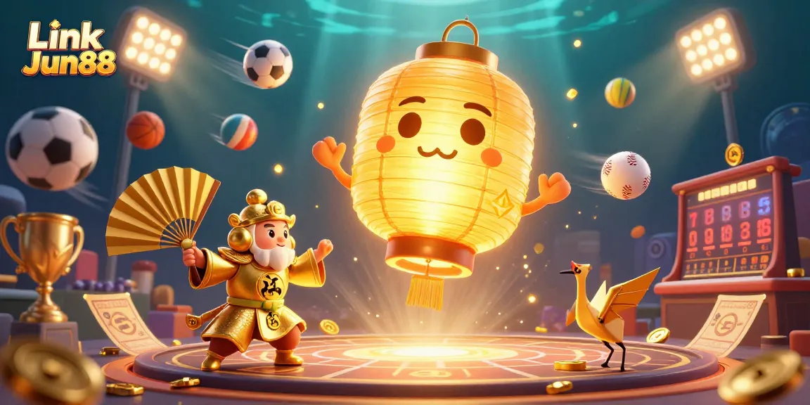 Bet with confidence at Link Jun88, featuring a mystical scene of dynamic gameplay and rewards.